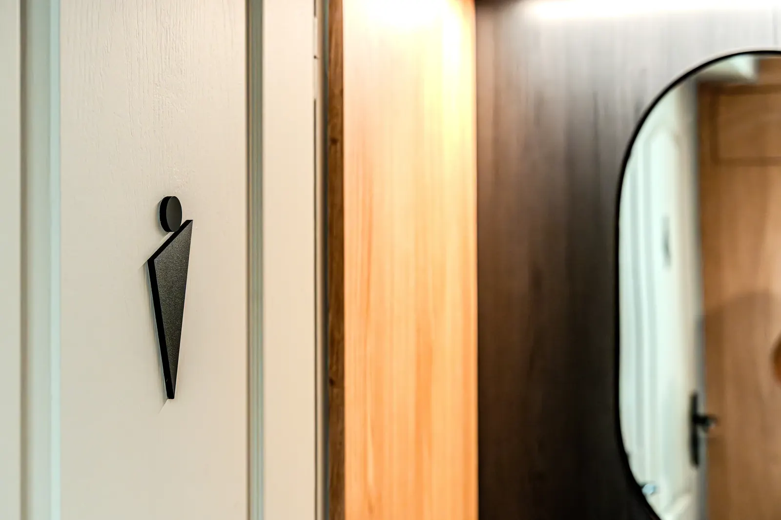 Détail de porte intérieure